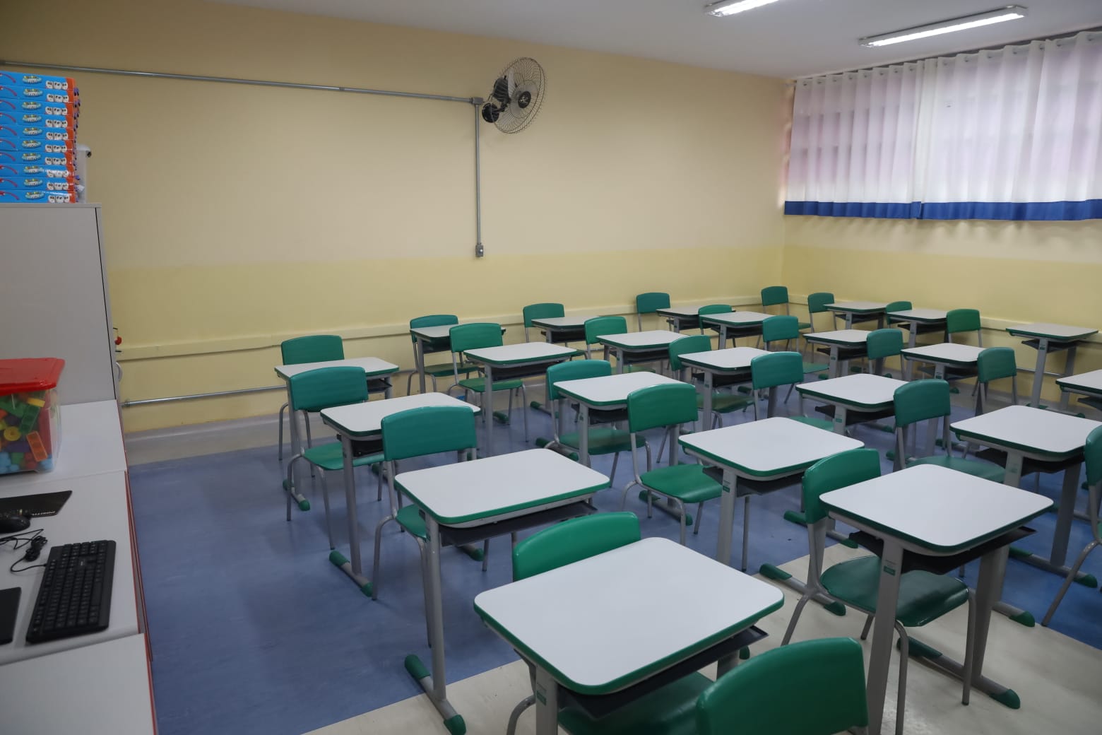 Escola municipal na Vila Linda, em Santo André, chega à reta final de modernização