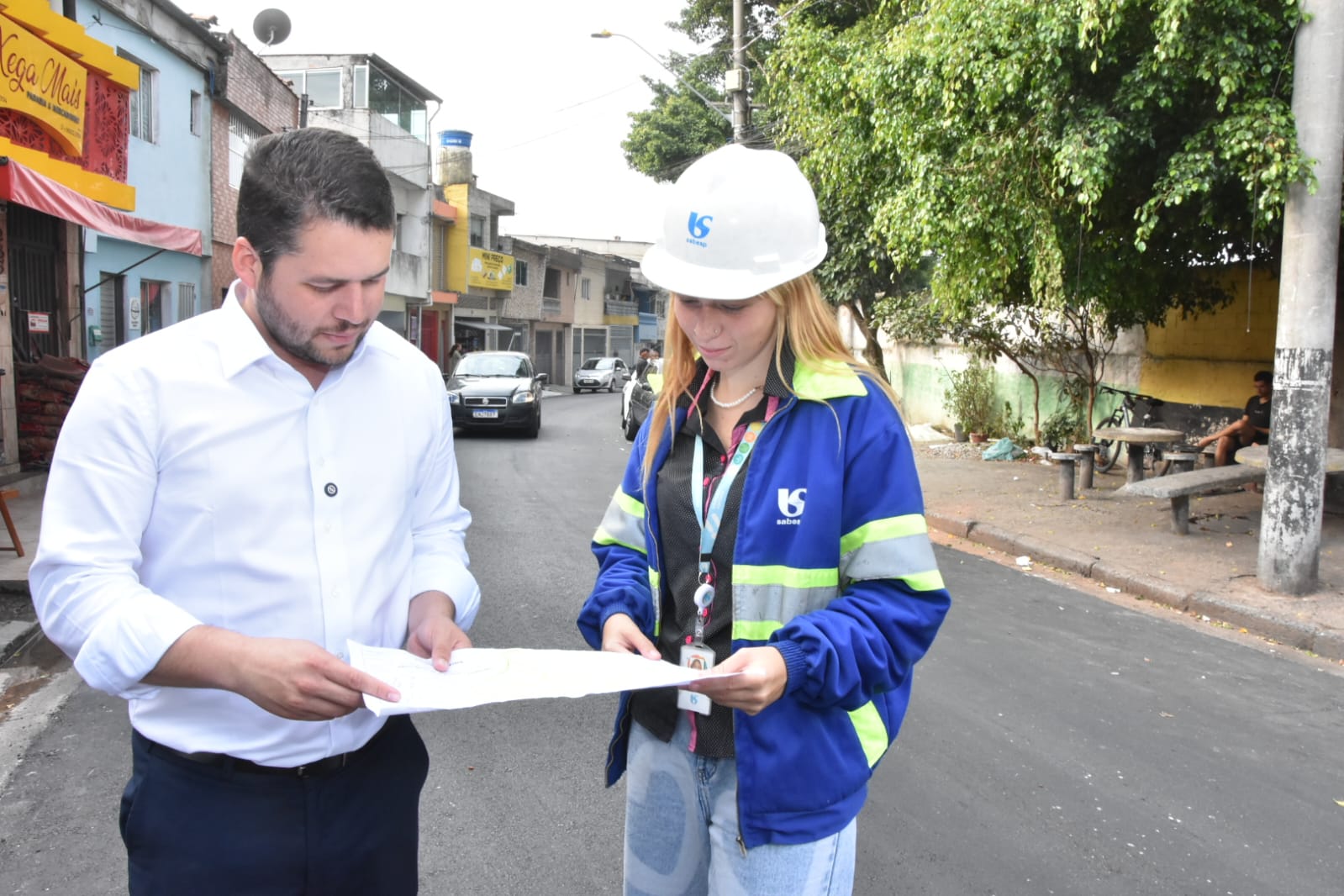 Núcleo Tamarutaca recebe obras de água, esgoto e asfalto
