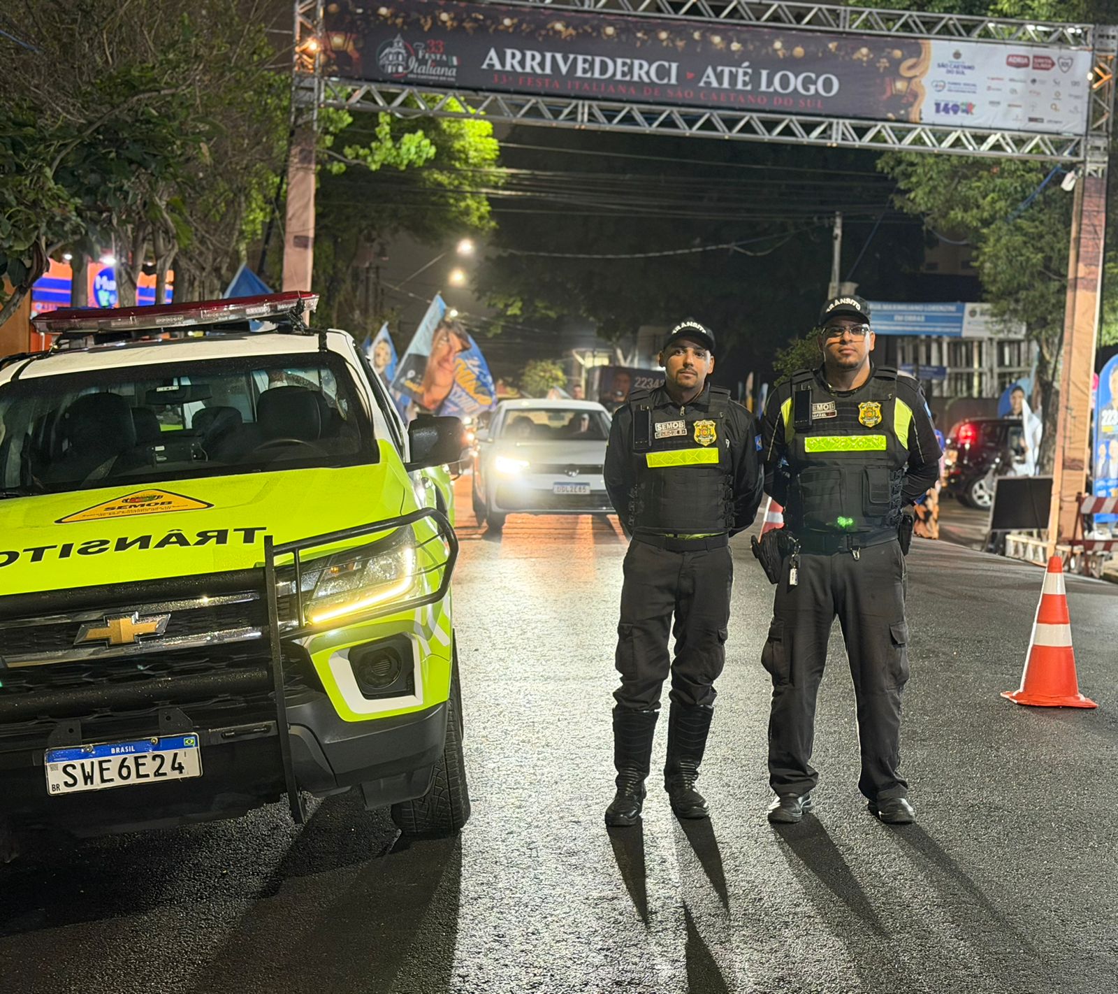 Agentes da Secretaria de Mobilidade Urbana de São Caetano salvam a vida de criança engasgada após convulsão
