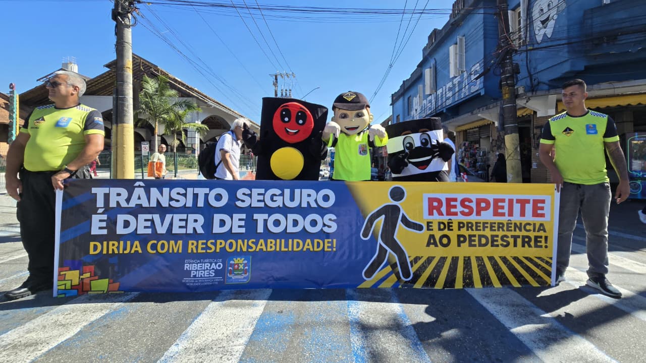 Ribeirão Pires reduz 33% de óbitos no trânsito nos últimos 12 meses